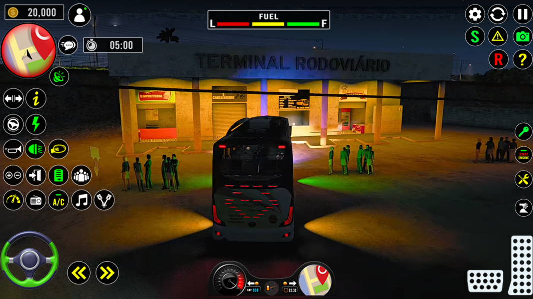 luxury Bus Driving : Bus Games - Gameplay image of android game