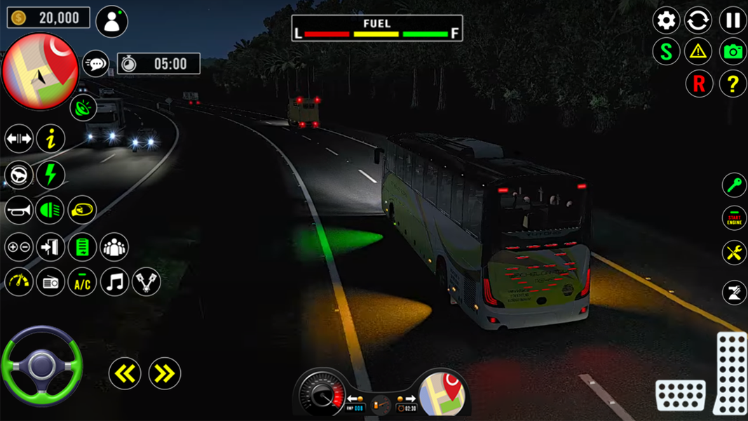luxury Bus Driving : Bus Games - Gameplay image of android game