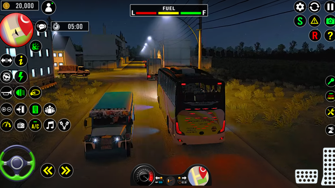 luxury Bus Driving : Bus Games - Gameplay image of android game