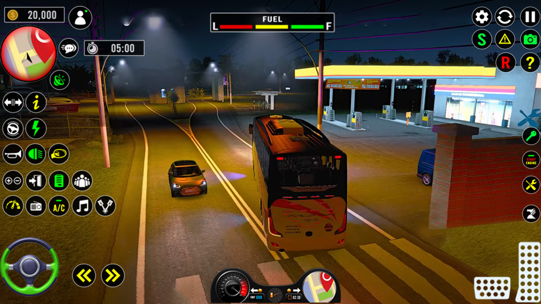 luxury Bus Driving : Bus Games - Gameplay image of android game