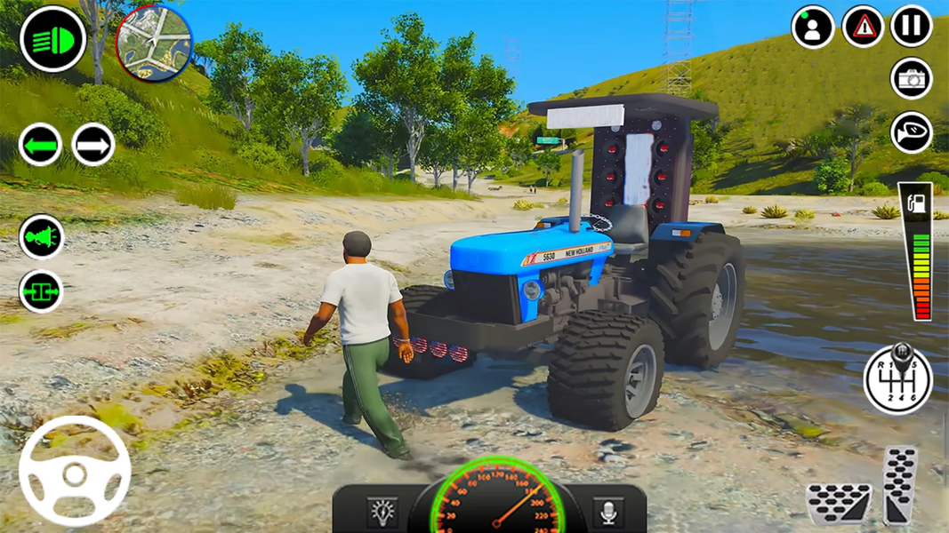 Real Farming Cargo Game 3d - Gameplay image of android game