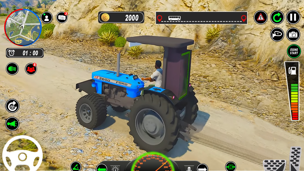 Real Farming Cargo Game 3d - Gameplay image of android game