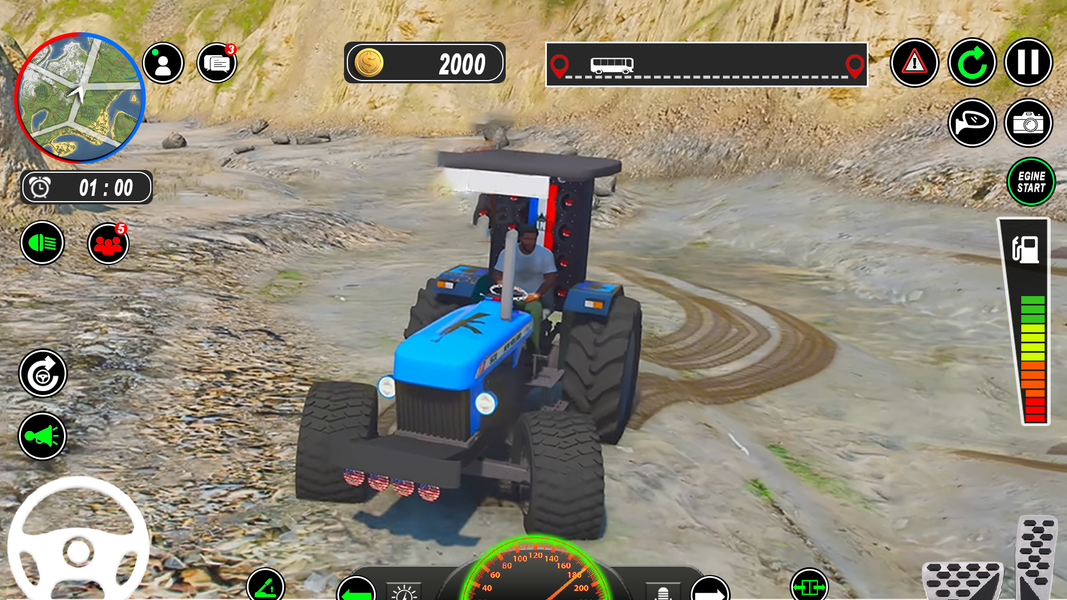 Real Farming Cargo Game 3d - Gameplay image of android game