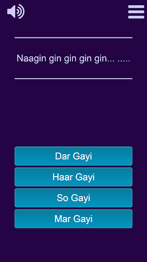 Finish The Lyrics - Bollywood - Gameplay image of android game