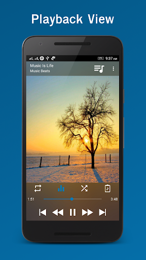 Music Player - عکس برنامه موبایلی اندروید