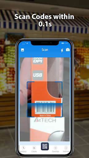 QR & Barcode Scanner, Barcode scanner - عکس برنامه موبایلی اندروید