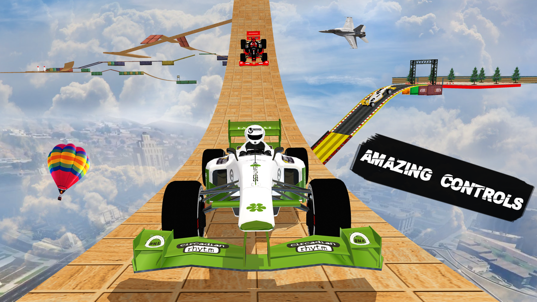 Formula Car Racing Stunt 3D: M - عکس بازی موبایلی اندروید