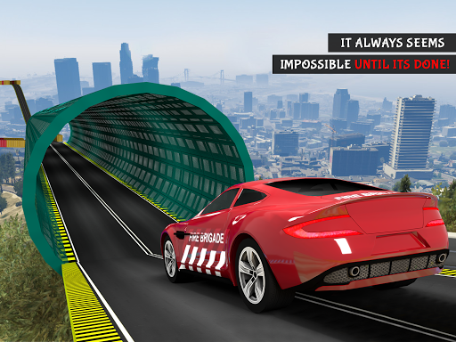 Ramp Car Stunts : impossible stunt car tracks 3d - عکس بازی موبایلی اندروید