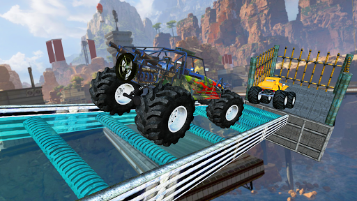 Impossible Grand Monster Truck Ramps Stunts - عکس بازی موبایلی اندروید