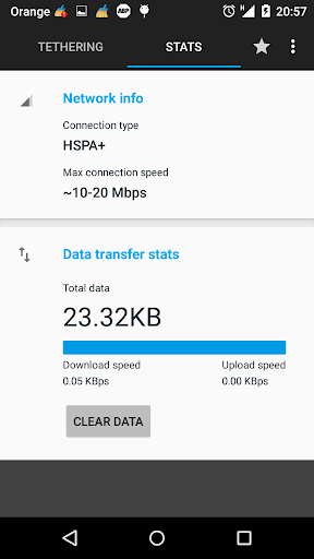 USB Tethering - Image screenshot of android app