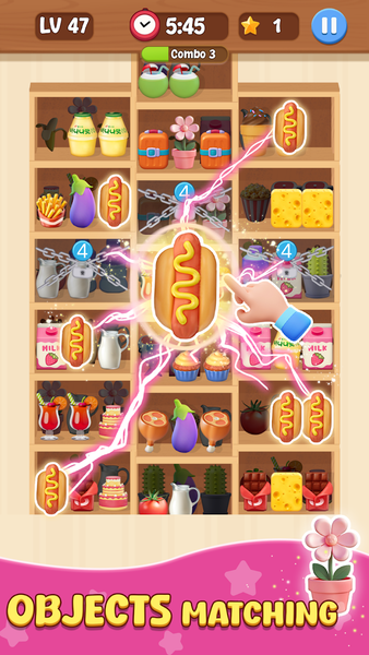Goods Sorting: Triple Match 3D - Gameplay image of android game