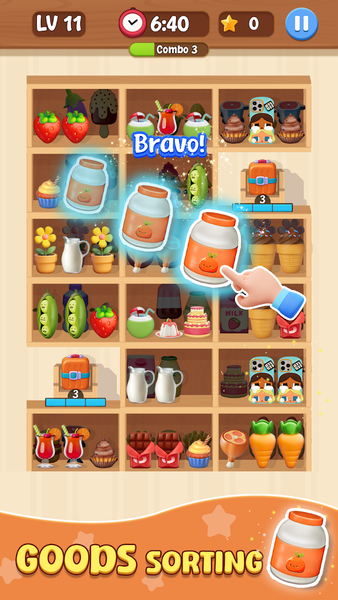 Goods Sorting: Triple Match 3D - عکس بازی موبایلی اندروید