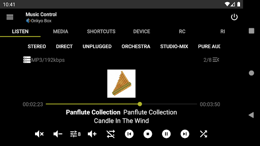 Enhanced Music Controller Lite - Image screenshot of android app