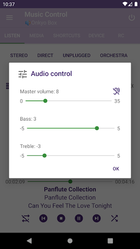 Enhanced Music Controller Lite - Image screenshot of android app