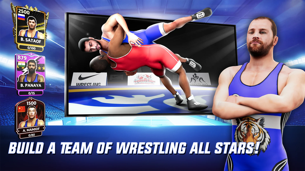 Wrestling All Stars - Gameplay image of android game