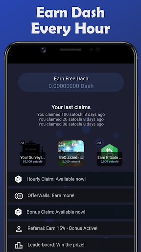 Earn Dash - Image screenshot of android app