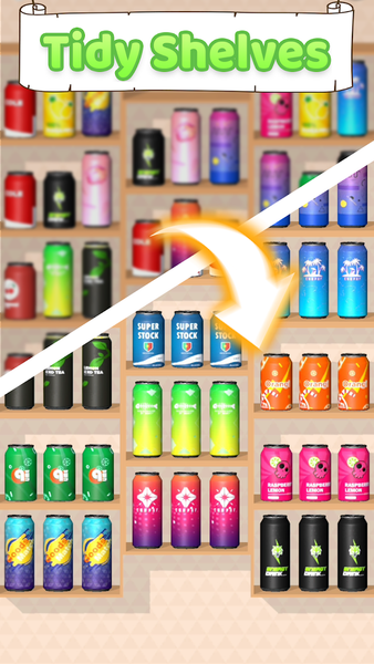 Goods Tidy ۳D: Triple Puzzle - عکس بازی موبایلی اندروید