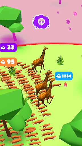 Crowd Forest.io - Herds Battle - عکس برنامه موبایلی اندروید