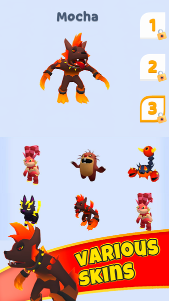 Monster Run: Wild Surfers - عکس بازی موبایلی اندروید