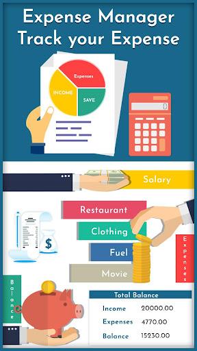 Expense Manager: Track Expense - عکس برنامه موبایلی اندروید