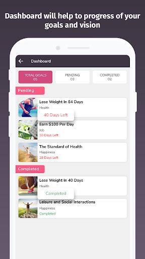 Vision Board, Visualize dreams - Image screenshot of android app