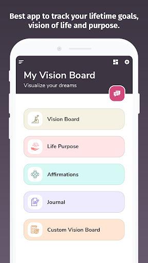 Vision Board, Visualize dreams - Image screenshot of android app