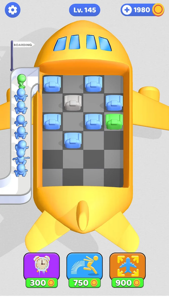 Plane Jam - Seat Sorting Games - عکس بازی موبایلی اندروید