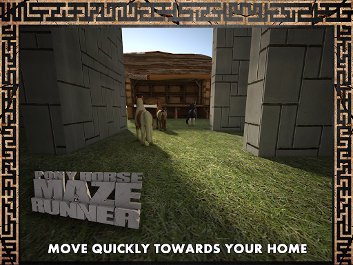 Pony Horse Maze Run Simulator - عکس بازی موبایلی اندروید