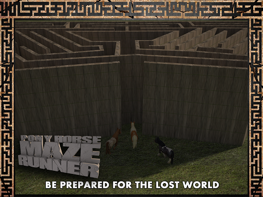 Pony Horse Maze Run Simulator - عکس بازی موبایلی اندروید