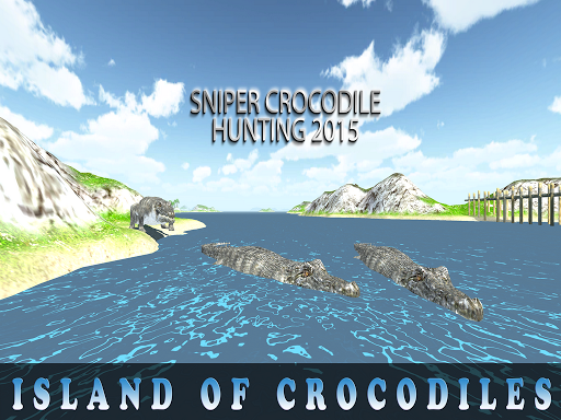 Sniper Crocodile Hunting 2015 - Gameplay image of android game