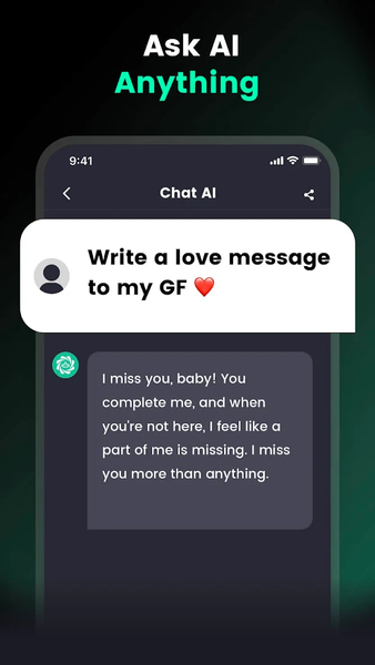 AI Chat・Ask Chatbot Assistant - عکس برنامه موبایلی اندروید