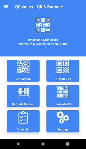 QR Code Reader - Image screenshot of android app