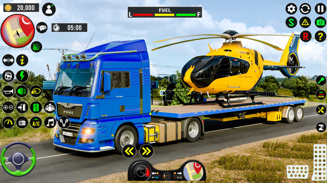 Truck Simulator US Truck Games - Gameplay image of android game