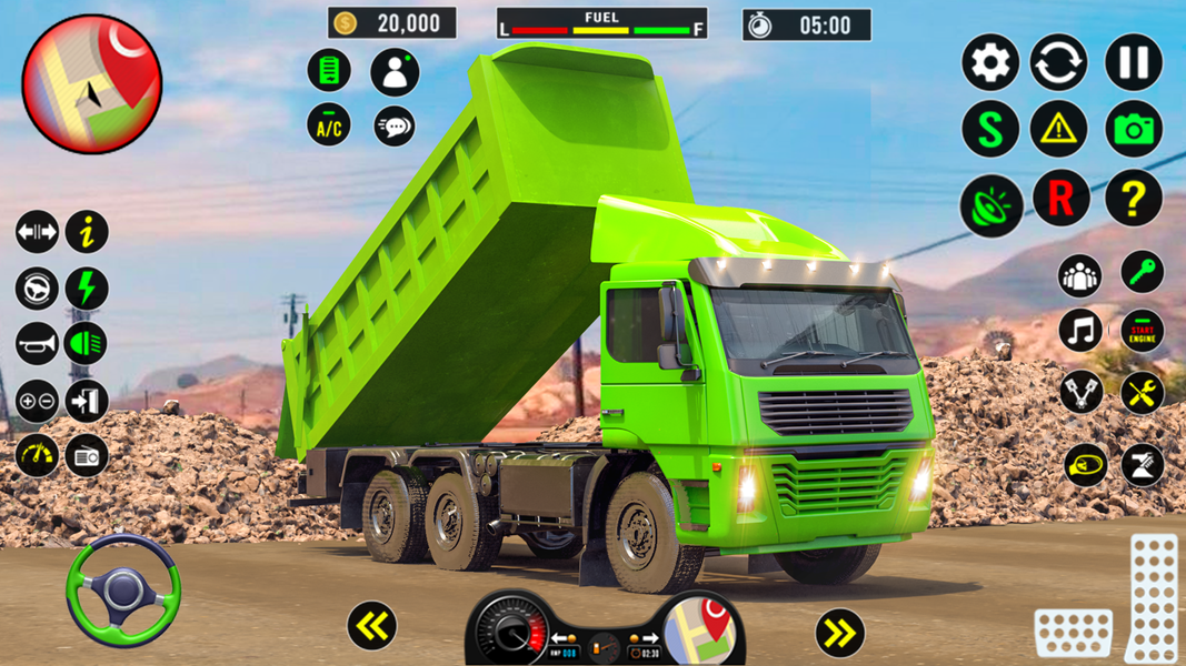 Truck Simulator US Truck Games - Gameplay image of android game