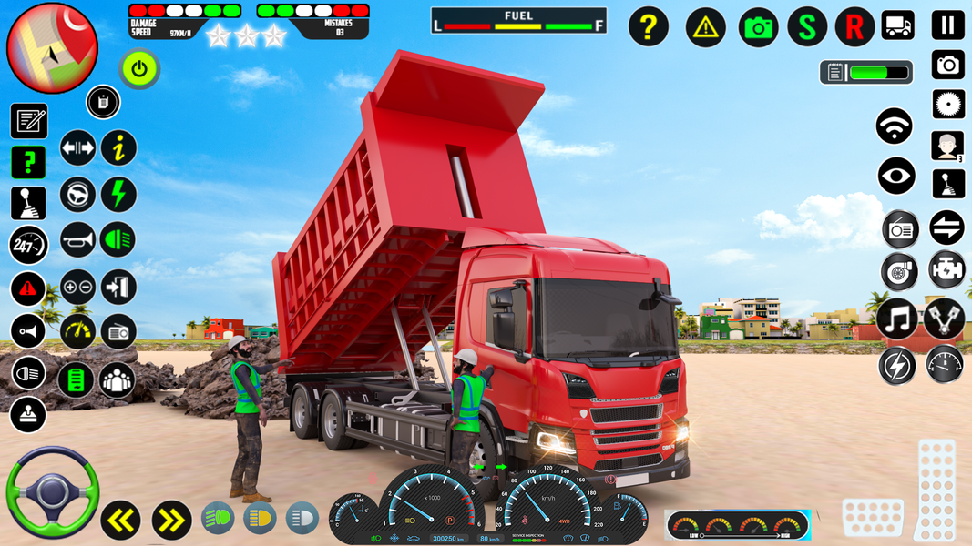 Truck Simulator US Truck Games - Gameplay image of android game