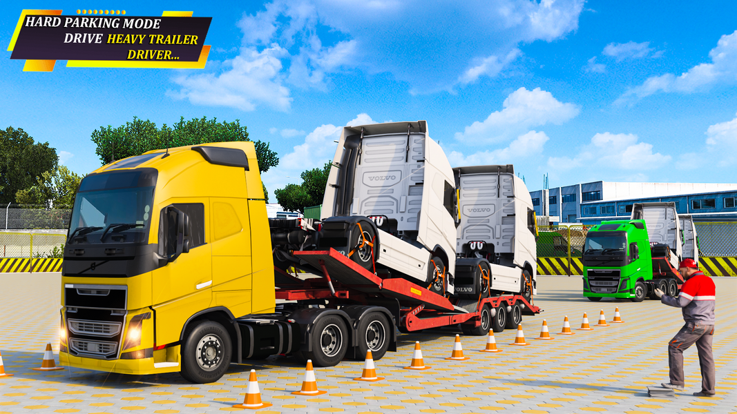 Truck Simulator US Truck Games - Gameplay image of android game