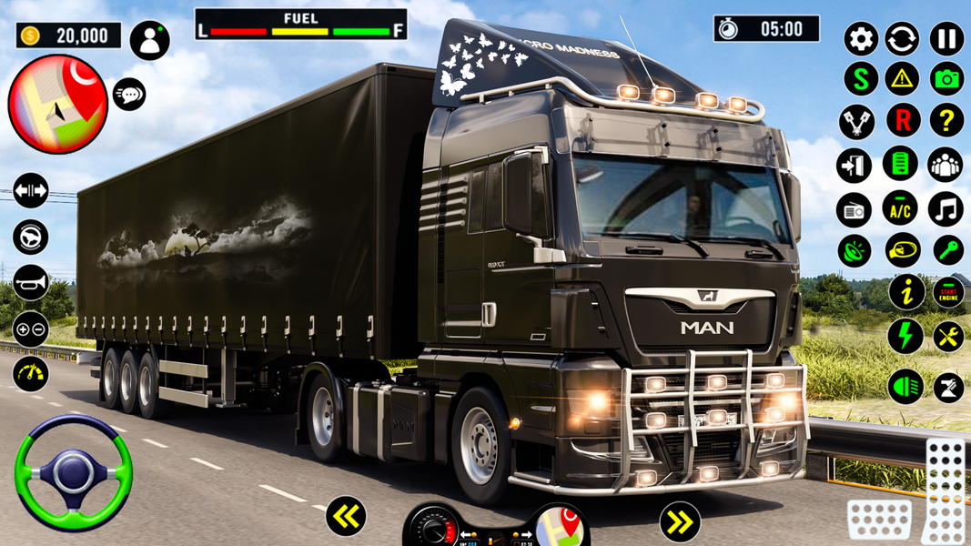 Truck Simulator US Truck Games - Gameplay image of android game