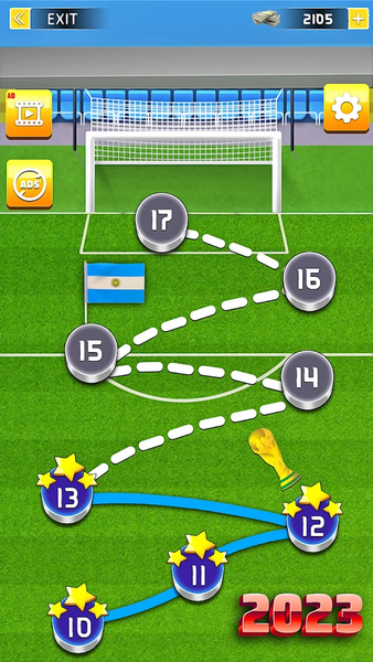 World Football Games Offline - Gameplay image of android game
