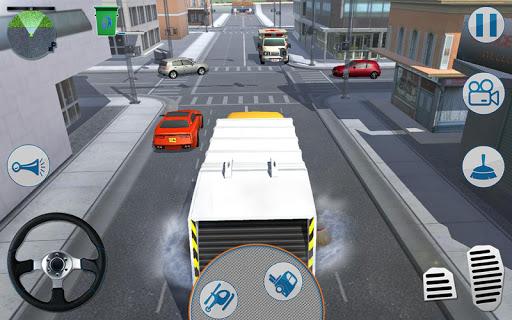 Road Garbage Dump Truck Driver - عکس بازی موبایلی اندروید