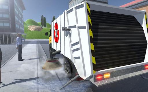 Road Garbage Dump Truck Driver - Gameplay image of android game