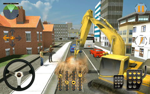 Truck Games: Transporter Truck - Gameplay image of android game