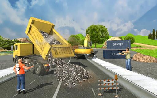 Truck Games: Transporter Truck - Gameplay image of android game