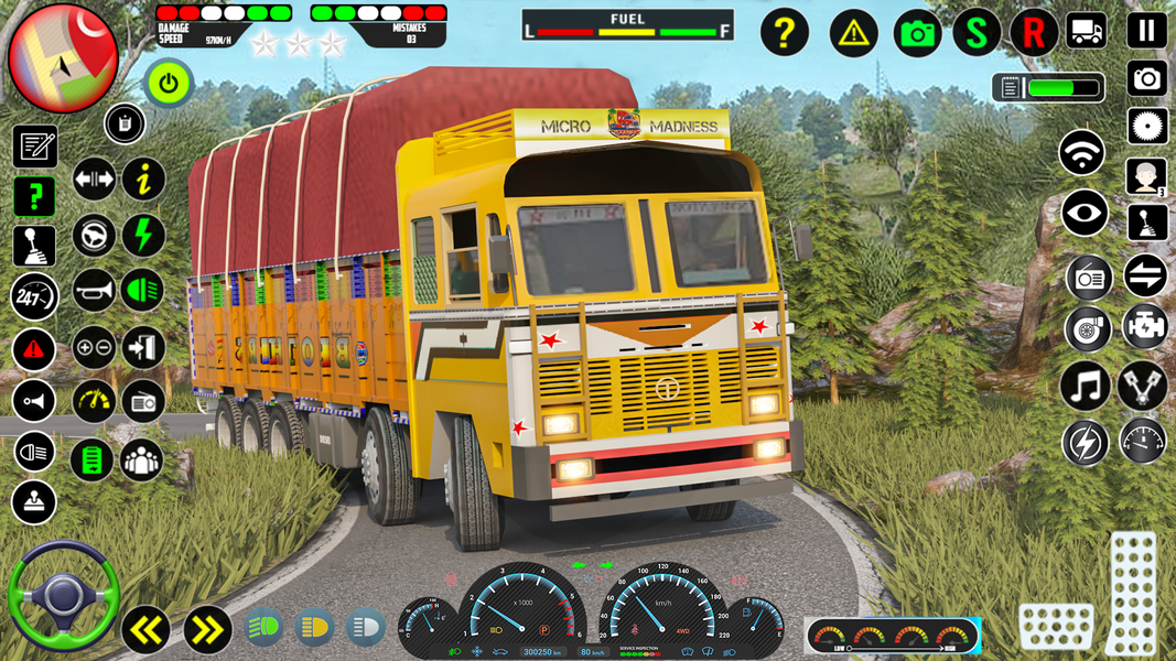 Indian Truck Game 3d Truck sim - Gameplay image of android game
