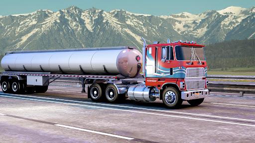 Europe Oil Truck Driving Games - Gameplay image of android game