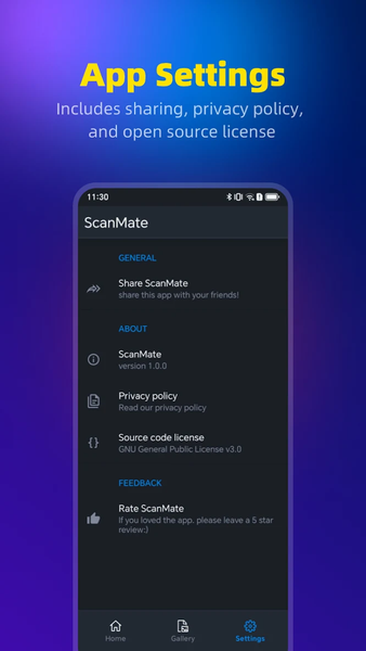ScanMate - Image screenshot of android app