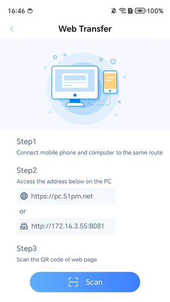 InShare: File Transfer&Share - عکس برنامه موبایلی اندروید