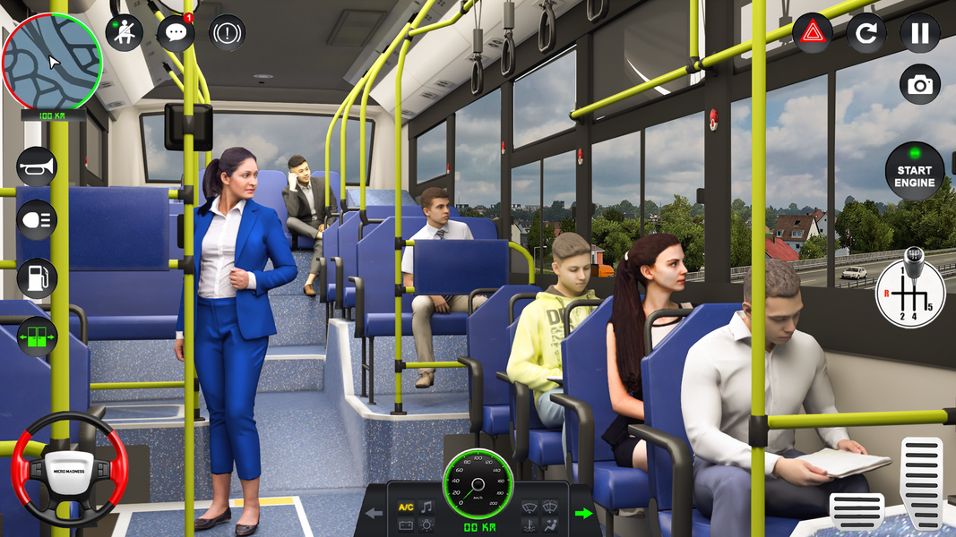 Bus Simulator Travel Bus Games - عکس بازی موبایلی اندروید