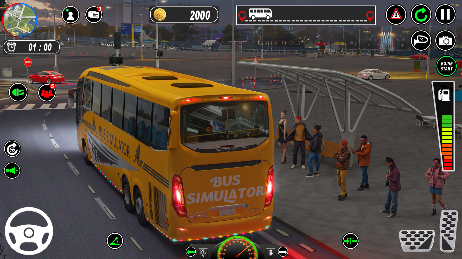 بازی Bus Simulator Travel Bus Games - دانلود | بازار