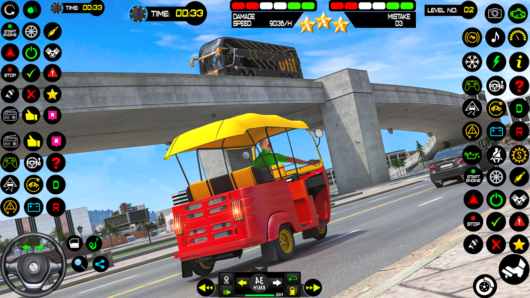 TukTuk Game Offline Auto Games - Gameplay image of android game