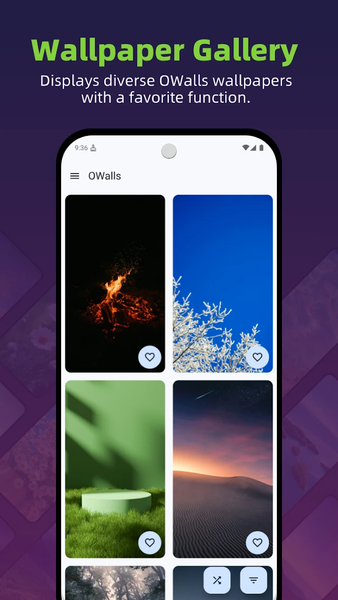 InstaWall: HD Wallpapers Daily - عکس برنامه موبایلی اندروید